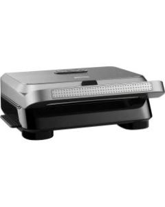 DeLonghi Livenza Compact All Day Grill 3-in-1 Waffle, Grill & Griddle Plates - SW13ABCS - Electric - Indoor