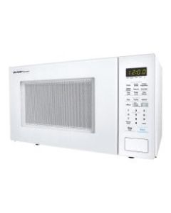 Sharp Carousel 1.4 Cu Ft Microwave Oven, White