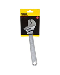 Stanley Tools Adjustable Wrench, 10in Tool Length