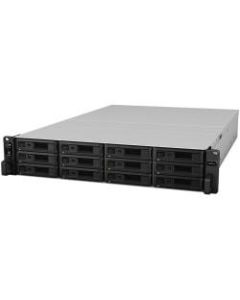 Synology RackStation RS3621XS+ SAN/NAS Storage System - Intel Xeon D-1541 -  2.10 GHz - 12 x HDD Supported - 0 x HDD Installed - 12 x SSD Supported - 0 x SSD Installed - 8 GB RAM - Serial ATA Controller