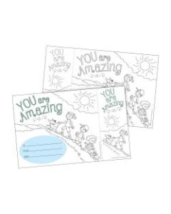 Barker Creek Color Me! Awards And Bookmarks Set, You Are Amazing