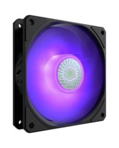 Cooler Master SickleFlow Cooling Fan - 4.72in Maximum Fan Diameter - 463.8 gal/min Maximum Airflow - 1800 rpm - 27 dB(A) Noise - Rifle Bearing - 3-pin ARGB, 4-pin PWM - RGB LED - Case, Cooling System, Chassis - 18.3 Year Life