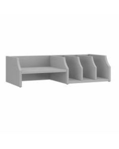Bush Furniture Salinas Desktop Organizer With Shelves, Cape Cod Gray, Standard Delivery