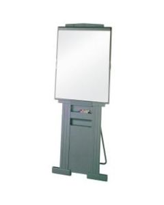 Quartet DuraMax Presentation Easel With Whiteboard/Flipchart Holder, 72inH, Gray