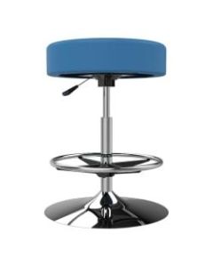 Marco Group Cushioned Swivel Stool, Pool Blue