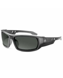 Ergodyne Skullerz Safety Glasses, Odin, Anti-Fog, Matte Black Frame, Smoke Lens