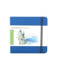 Hand Book Journal Co. Travelogue Drawing Journals, Square, 5 1/2in x 5 1/2in, 128 Pages, Ultramarine Blue, Pack Of 2