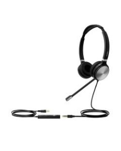 Yealink UH36 Teams USB Wired Headset For Microsoft Teams, Black, YEA-UH36-DUAL-TEAM