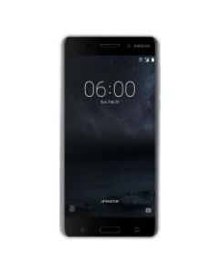 Nokia 6 TA-1025 Cell Phone, Silver, PNN100293