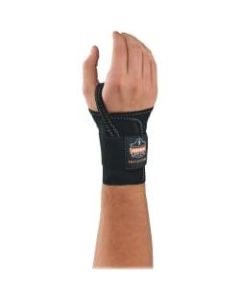 Ergodyne ProFlex Support, 4000, Single-Strap Wrist, Right, Small, Black