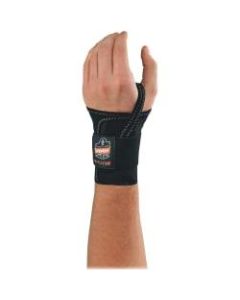 Ergodyne ProFlex Support, 4000, Single-Strap Wrist, Left, Small, Black