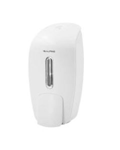 Alpine Wall-Mounted Hand Soap Dispenser, 9-5/8inH x 4-5/8inW x 4-1/8inD, White