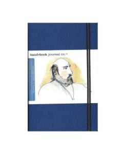Hand Book Journal Co. Travelogue Drawing Journals, Landscape, 5 1/2in x 8 1/4in, 128 Pages, Ultramarine Blue, Pack Of 2