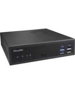 Shuttle XPC Slim DH02U5 Desktop PC, Intel Core i5, 8GB Memory, 120GB Solid State Drive, Windows 10