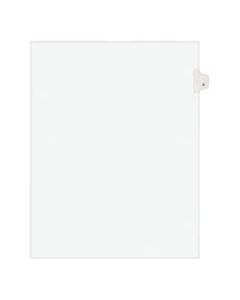Avery 20% Recycled Side-Tab Legal Index Exhibit Dividers, Tab Title 4, Pack Of 25