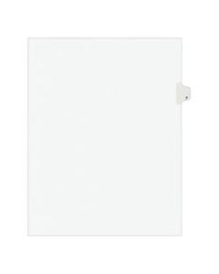 Avery 20% Recycled Side-Tab Legal Index Exhibit Dividers, Tab Title 7, Pack Of 25