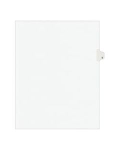 Avery 20% Recycled Side-Tab Legal Index Exhibit Dividers, Tab Title 8, Pack Of 25
