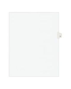 Avery 20% Recycled Side-Tab Legal Index Exhibit Dividers, Tab Title 9, Pack Of 25