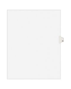 Avery 20% Recycled Side-Tab Legal Index Exhibit Dividers, Tab Title 11, Pack Of 25