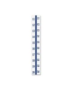 Tabbies Legal Index Divider Tabs, 11-20, Blue Edge, 10 Dividers Per Set, Pack Of 100