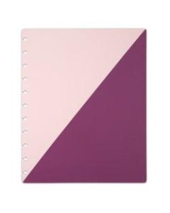 TUL Discbound Notebook Covers, Letter Size, Pink/Purple, Pack of 2 Covers