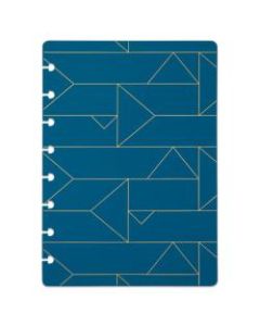 TUL Discbound Notebook Covers, Junior Size, Blue Geo, Pack of 2 Covers