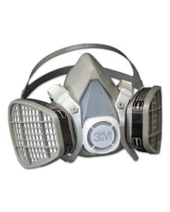 3M 5000 Series Organic Vapors Half-Facepiece Respirator, Medium