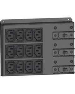 Liebert MPH2 Metered Outlet Switched Rack Mount PDU - 30A, 208/120V, Single-Phase 24 Outlets (C13), 208V, L14-30, Vertical 0U"