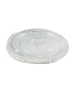 Edris Plastics Clear Plastic LidsFor 10 Oz Cold Plastic Cups, Case Of 500