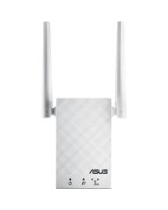 Asus RP-AC55 IEEE 802.11ac 1.17 Gbit/s Wireless Range Extender - 5 GHz, 2.40 GHz - 1 x Network (RJ-45) - Gigabit Ethernet - Wall Mountable