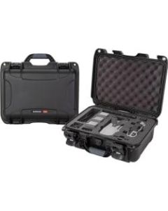 Nanuk 915 Storage Case - Internal Dimensions: 13.80in Length x 9.30in Width x 6.20in Height - External Dimensions: 15.8in Length x 12.1in Width x 6.8in Height - Rugged - Stackable - Stainless Steel, Resin - Black - For Drone