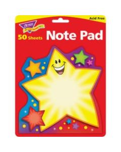 Trend Super Star Shaped Notepad, 5in x 5in, 50 Sheets