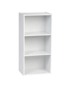 IRIS 35inH 3-Tier Storage Shelf, White