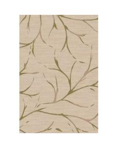 Flagship Carpets Printed Rug, Moreland, 6ftH x 9ftW, Natural Sage