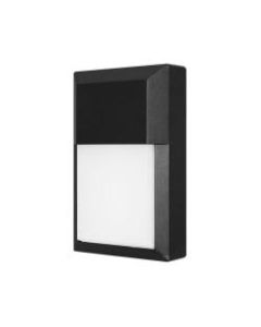 Euri EOL LED Wall Pack, 1000 Lumens, 12 Watts, 3000K, Black, 1 Each