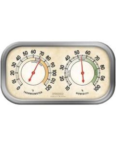 Springfield Colortrack Hygrometer & Thermometer - Hygrometer/Thermometer - Temperature, Humidity - Gray