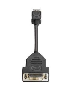 HP Video Cable- Smart Buy - DisplayPort Male Video - DVI-D (Single-Link) Female Digital Video - 7.48in