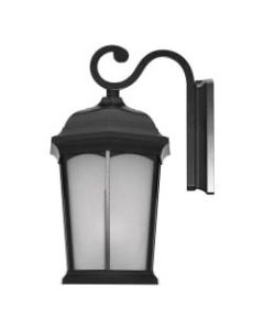 Euri Rustic Style Wall Lantern, 1200 Lumens, 12.5 Watts, 3000K, Rubbed Oil Bronze