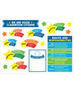 Scholastic Teachers Friend 40-Piece We Are Good Classroom Citizens Bulletin Board Set, Grades 3 - 5