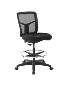 Office Star ProGrid Mesh Mid-Back Drafting Chair, Coal/Black