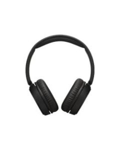 JVC HA-S65BN - Headphones with mic - on-ear - Bluetooth - wireless - active noise canceling - 3.5 mm jack - black