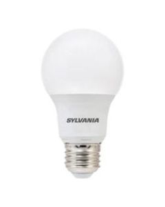 Sylvania A19 800 Lumens LED Bulbs, 8.5 Watt, 2700 Kelvin/Soft White, Pack Of 6 Bulbs