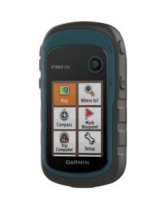 Garmin eTrex 22x Handheld GPS Navigator - Rugged - Handheld, Mountable - 2.2in - 65000 Colors - microSD - Turn-by-turn Navigation - USB - 25 Hour - Preloaded Maps - 240 x 320 - Water Resistant