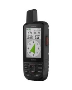 Garmin GPSMAP 66i Handheld GPS Navigator - Handheld, Mountable - 3in - Altimeter, Barometer, Compass - microSD - Turn-by-turn Navigation - Bluetooth - USB - 200 Hour - Preloaded Maps - 240 x 400 - Water Proof