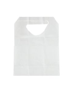 Medline Adult Tissue/Poly Backed Disposable Bibs, 16in x 33in, Case Of 300