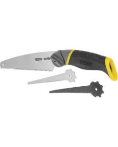 Stanley 3 in 1 Saw Set - 17in Length - 0.65 lb - Rubber Handle