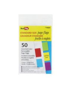 Redi-Tag Standard Page Flags, Assorted Colors, Pack Of 50