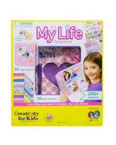 Creativity For Kids 23-Piece Its My Life Scrapbook Kit