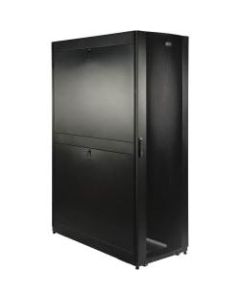 Tripp Lite 45U Rack Enclosure Server Cabinet 48in Depth w/ Doors & Sides - 45U Rack Height x 19in Rack Width - Black - 2250 lb Dynamic/Rolling Weight Capacity - 3000 lb Static/Stationary Weight Capacity