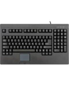 Solidtek Full-Size Point-Of-Service Keyboard With Touchpad, KB-730BP